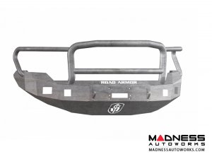 Ford F-150 Stealth Front Winch Bumper Lonestar Guard - Smittybilt XRC - Raw Steel WARN M12000